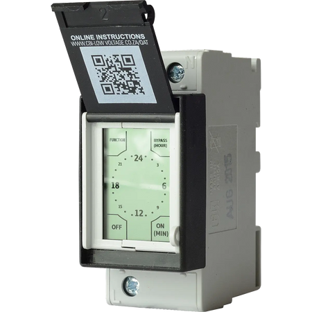 Programmable touch timer switch
