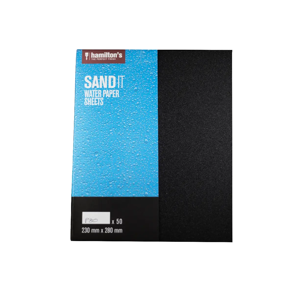 P80 wet dry sandpaper sheet