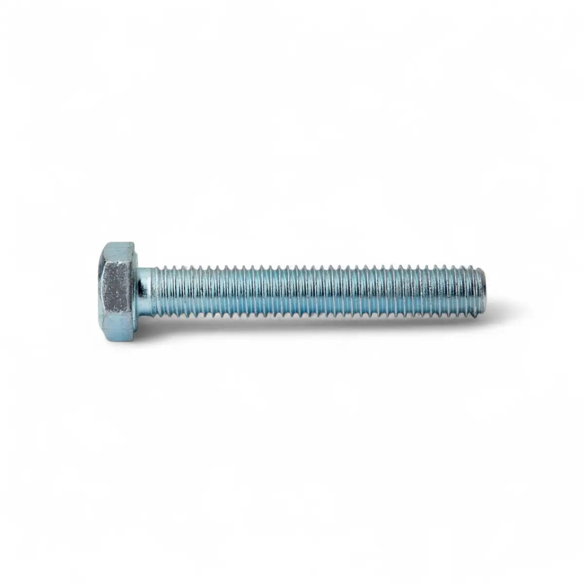 Zinc Plated Mild Steel Set Screw & Nut (100-Pack)