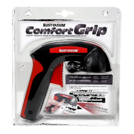 Spray paint can grip handle