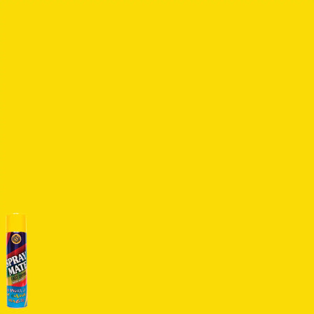 Sunshine yellow spray paint