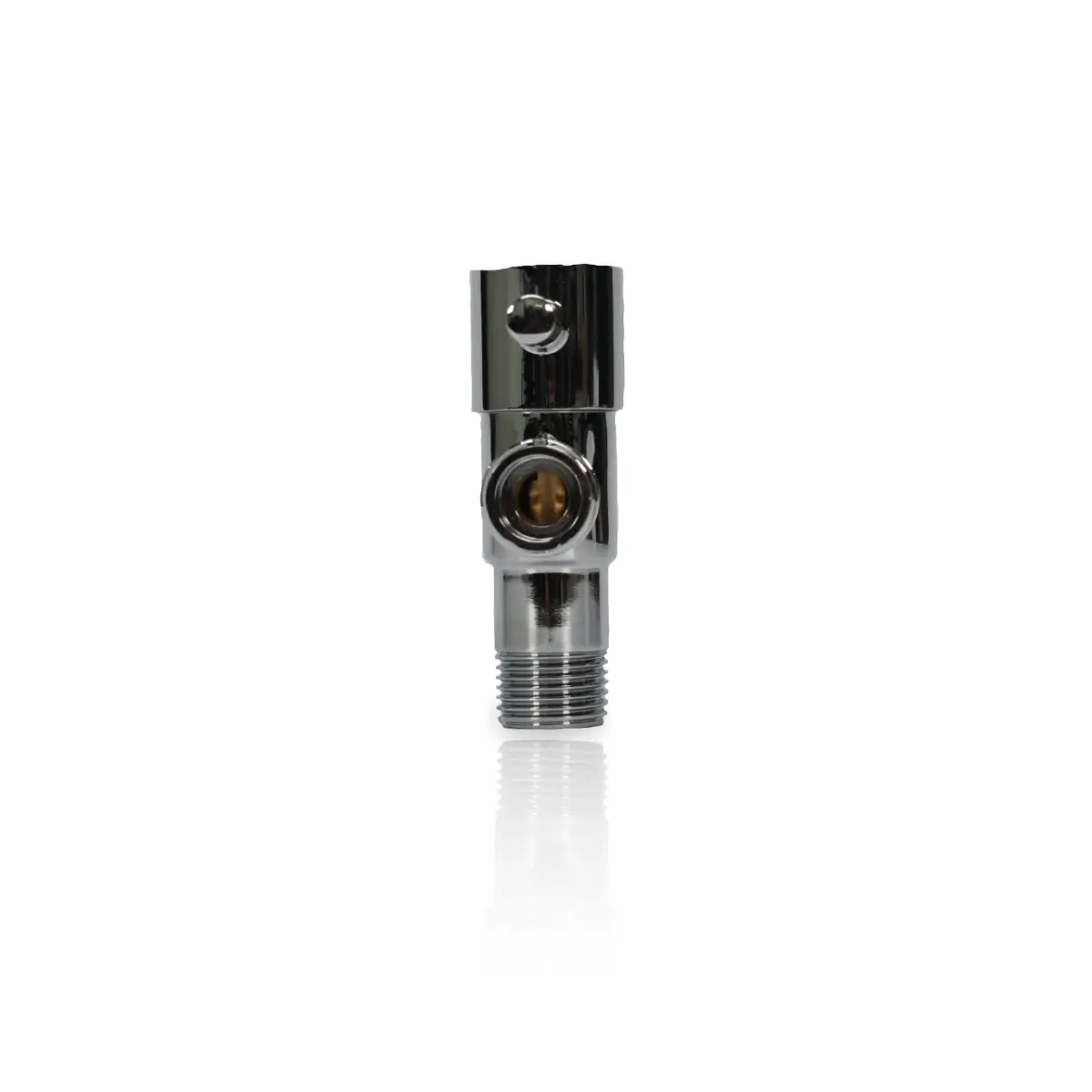 Chrome plated angle valve