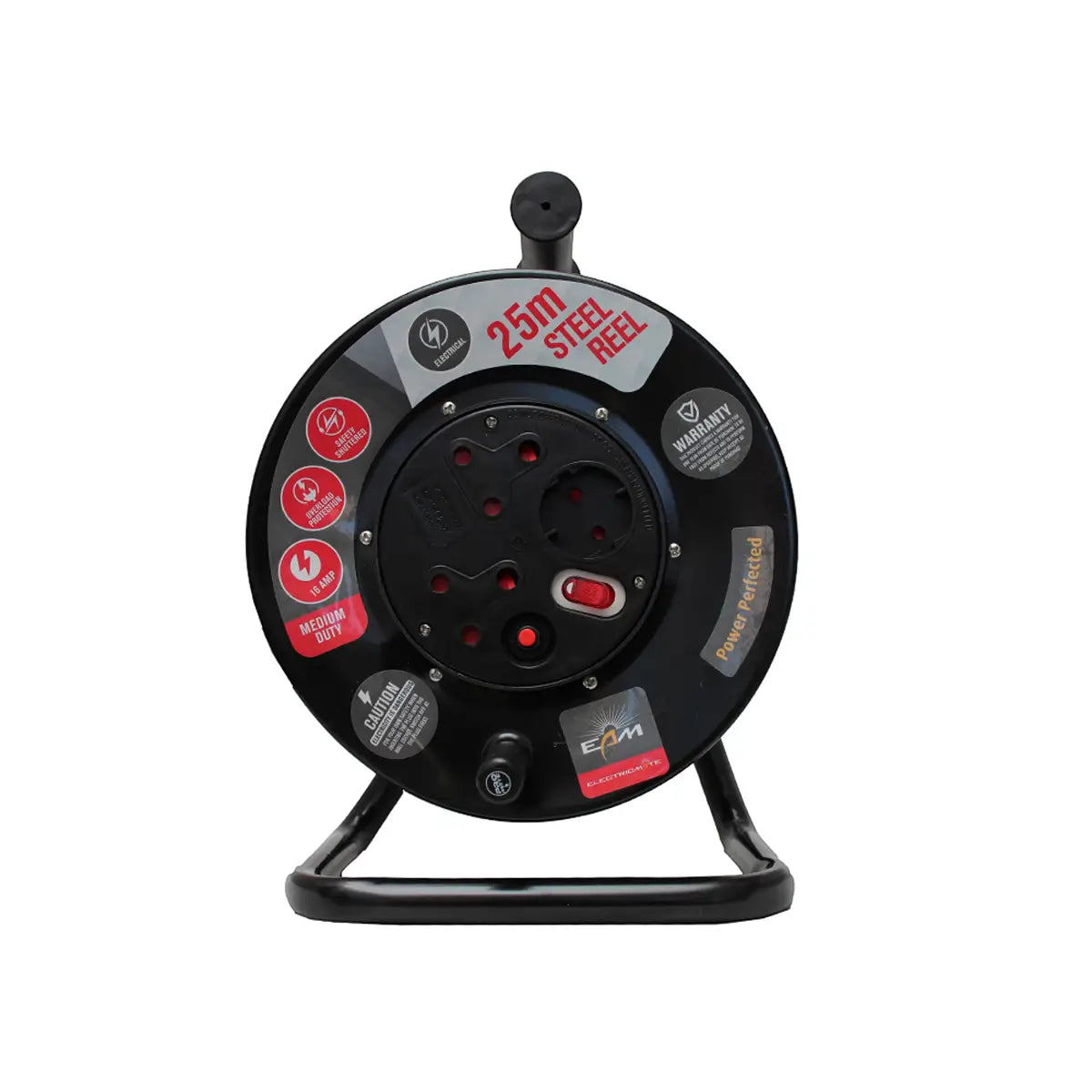 16 amp extension reel 25m