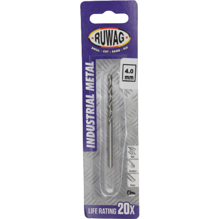 Ruwag 4mm Metal Drill Bit - Al's Hardware