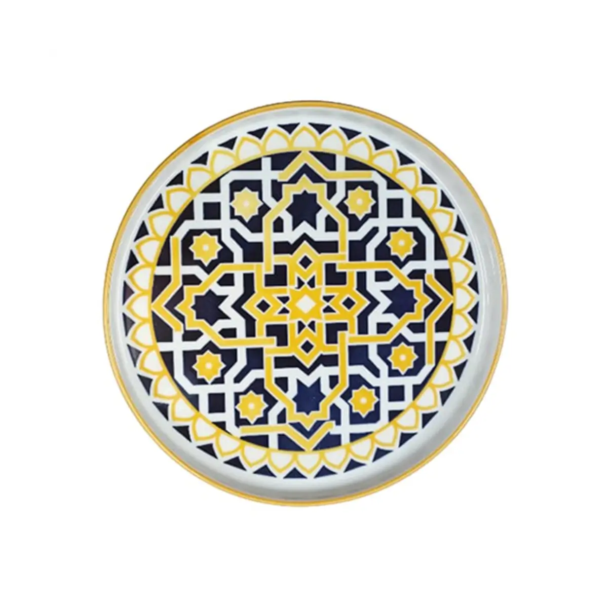 Stackable flat side plate