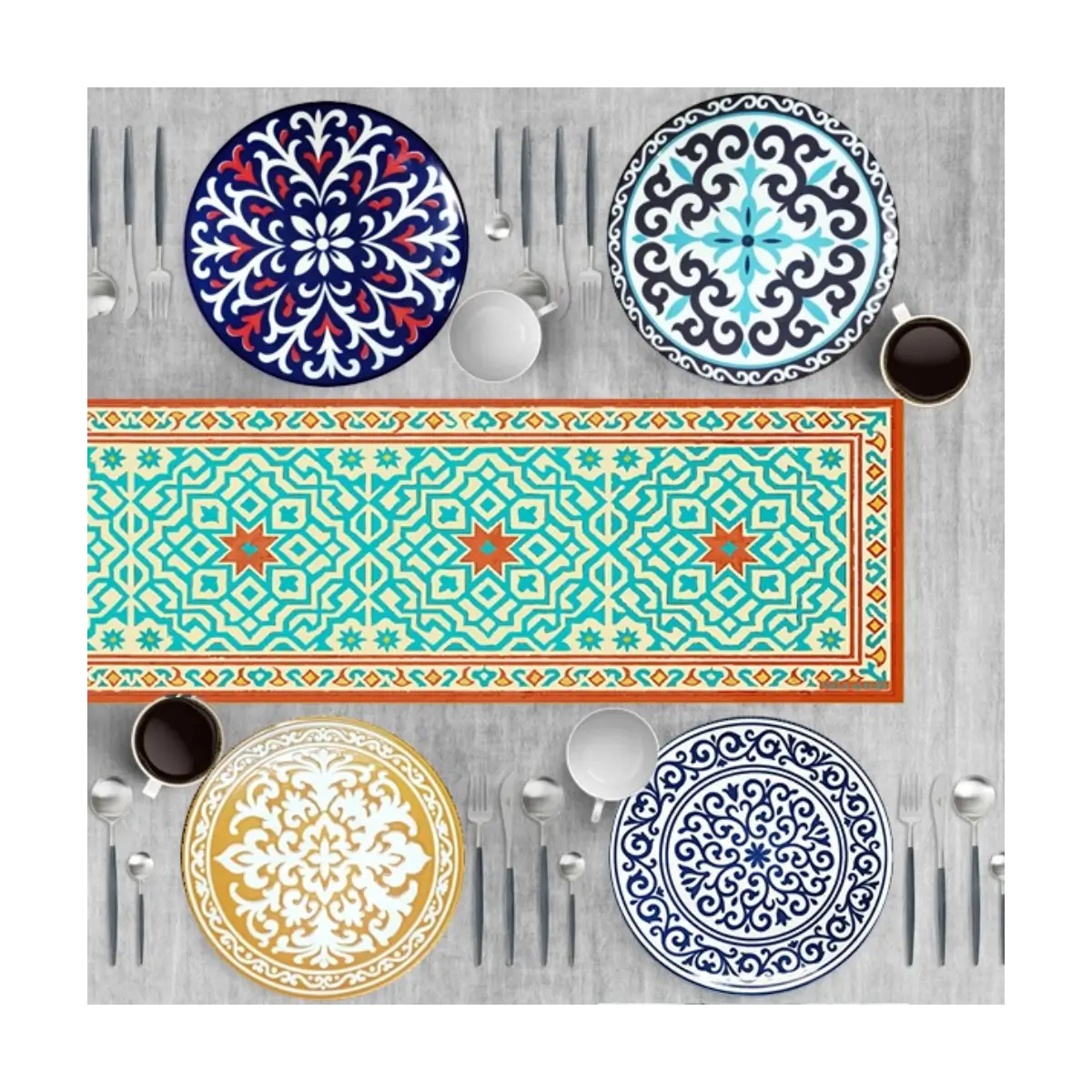 Fabric table runner 30cm 1.5m