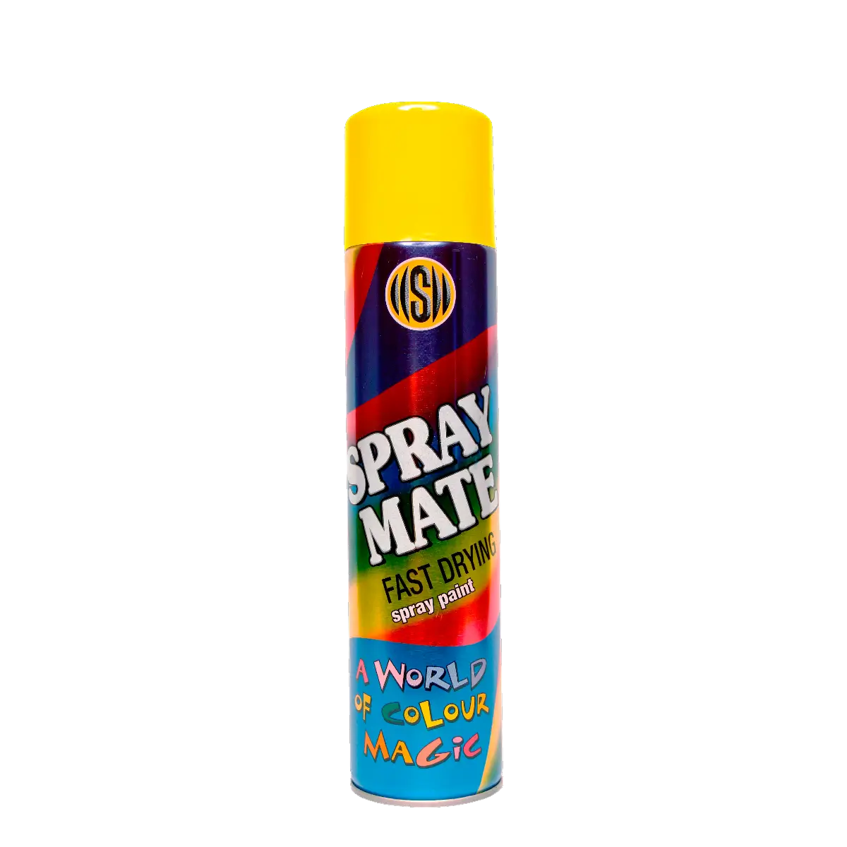 Sunshine yellow spray paint