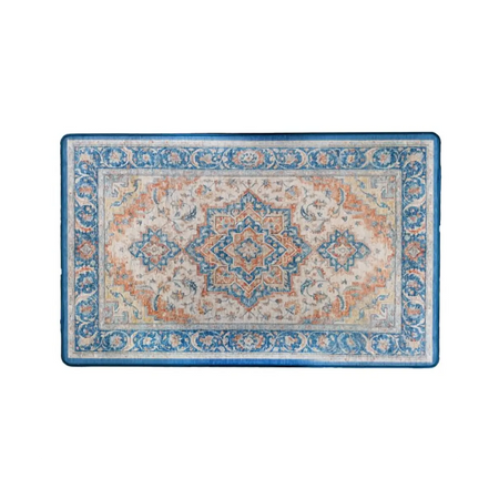 Ethnic patterned floor mat