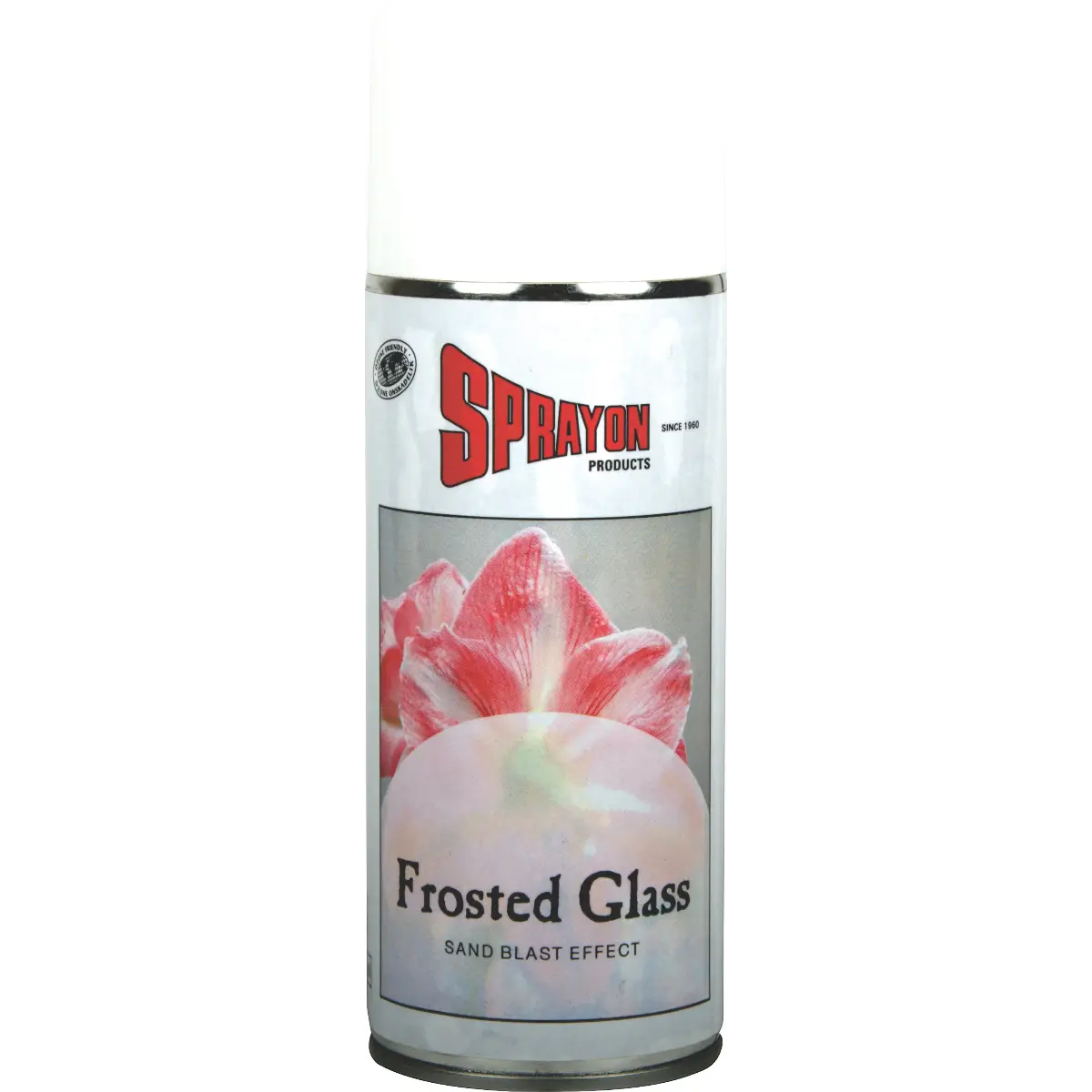 Frosted glass spray paint