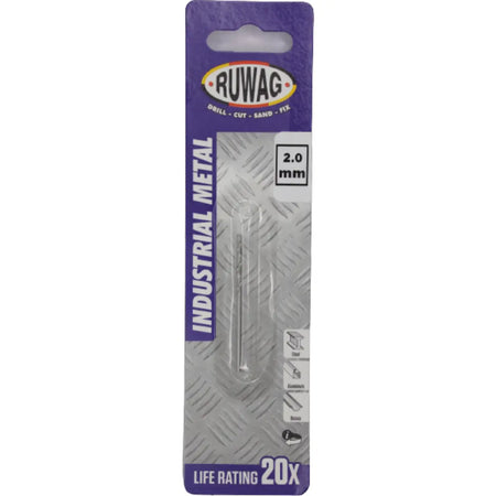 Ruwag 2mm Metal Drill Bit - Al's Hardware