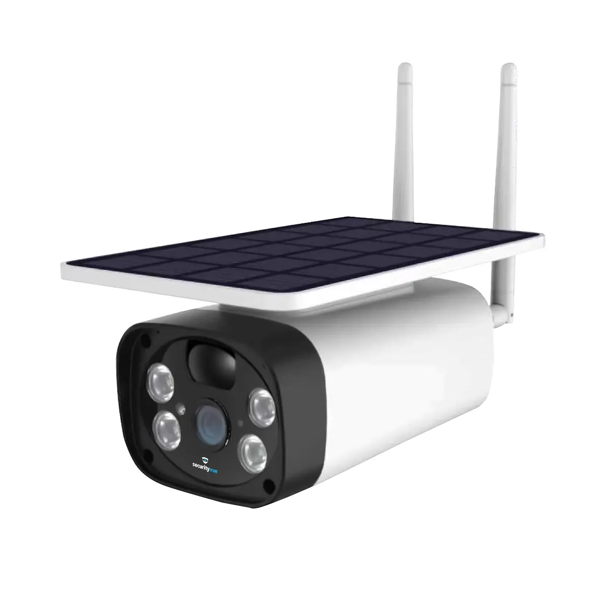 Solar outdoor bullet camera