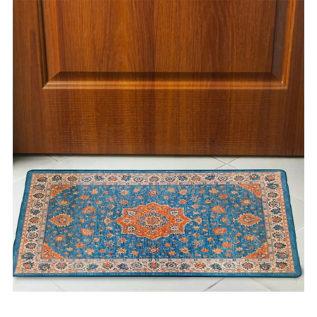 Ethnic pattern floor mat