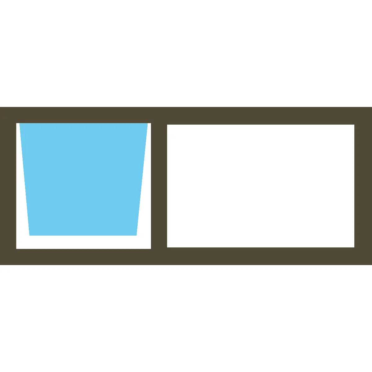Valuwin Aluminium Top Hung Window PT156 (1500X600) - Al's Hardware