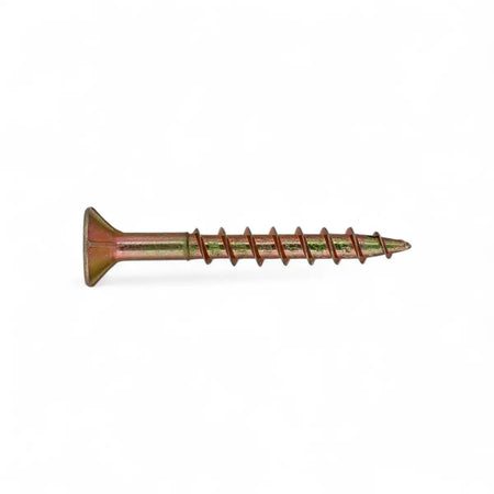 Yellow Passivated Chipboard Screw (100-Pack)