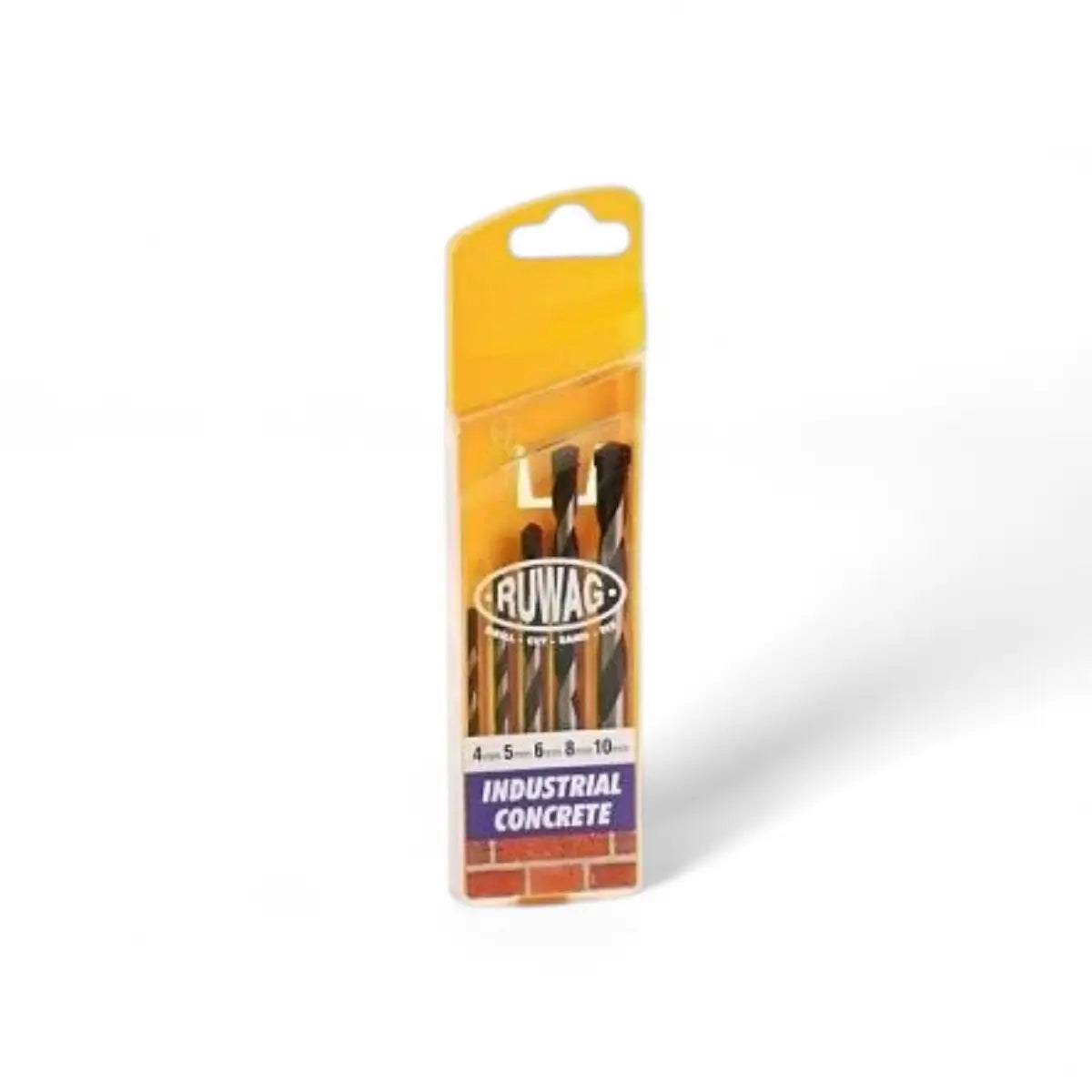 Industrial Concrete Drill Bit Set 4-10mm (5-Piece)