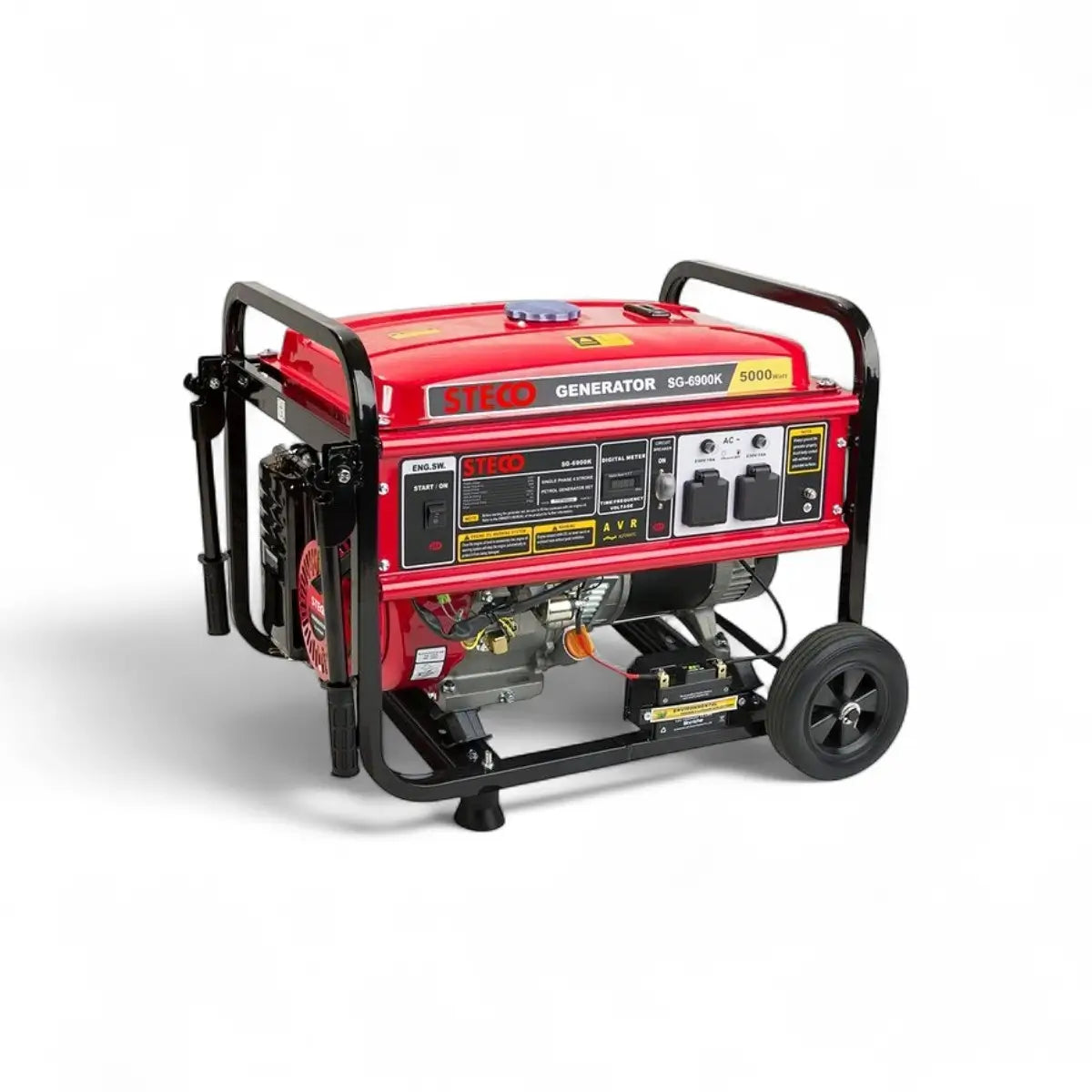 Ryobi Steco 5500W 4-Stroke Petrol Generator - Key Start
