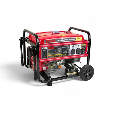 Ryobi Steco 5500W 4-Stroke Petrol Generator - Key Start