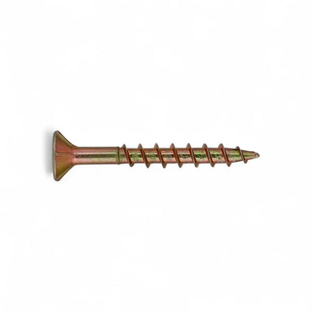 Yellow Passivated Chipboard Screw (10-Pack)
