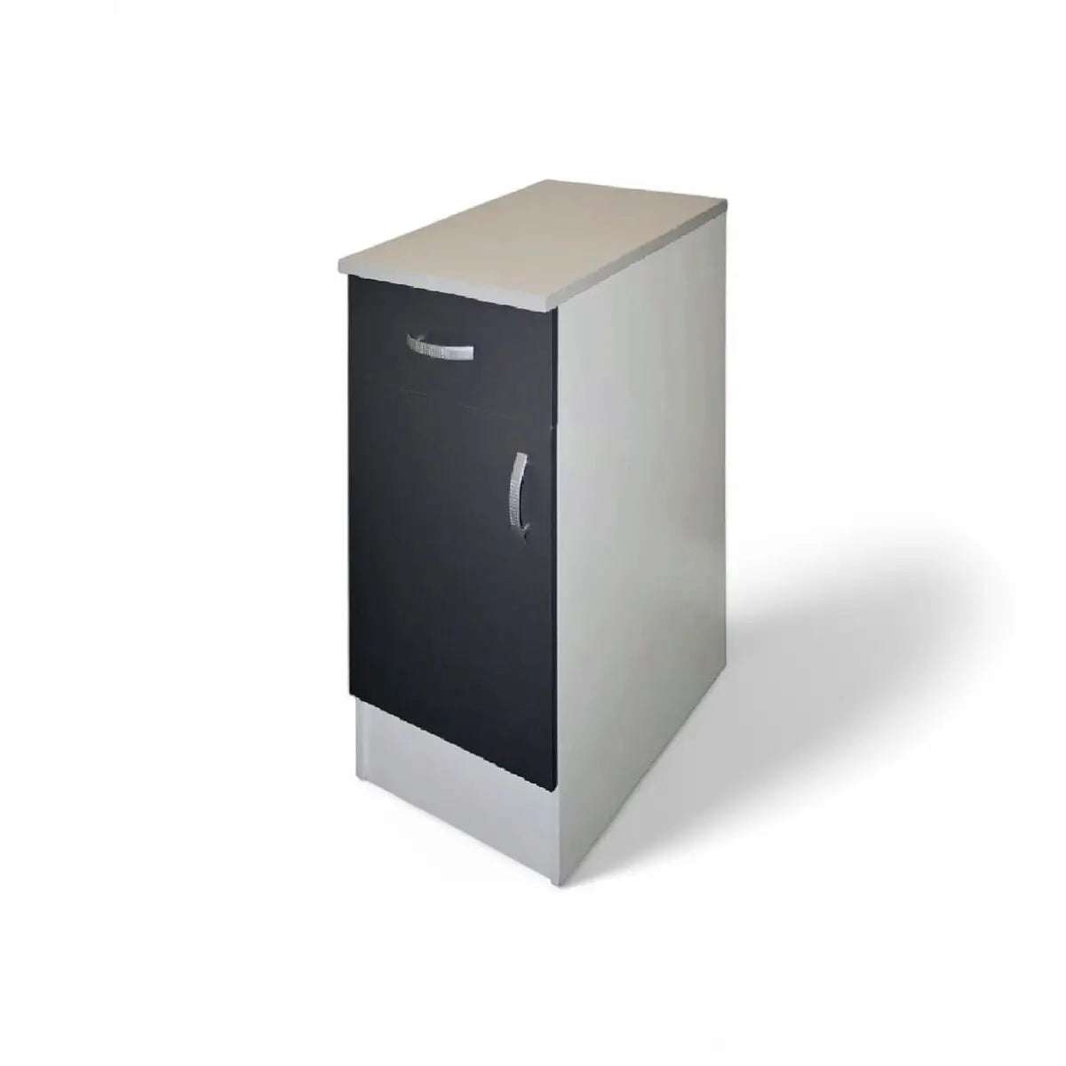 Modular Standard 400mm Base Cabinet - 1 Drawer 1 Door Vermont Slate