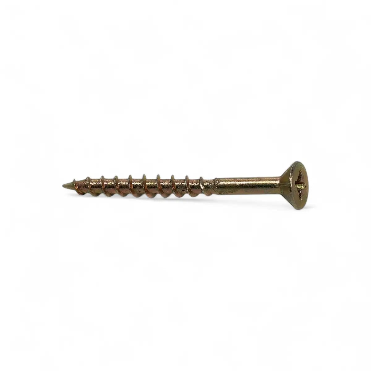 Yellow Passivated Chipboard Screw (400-Pack)