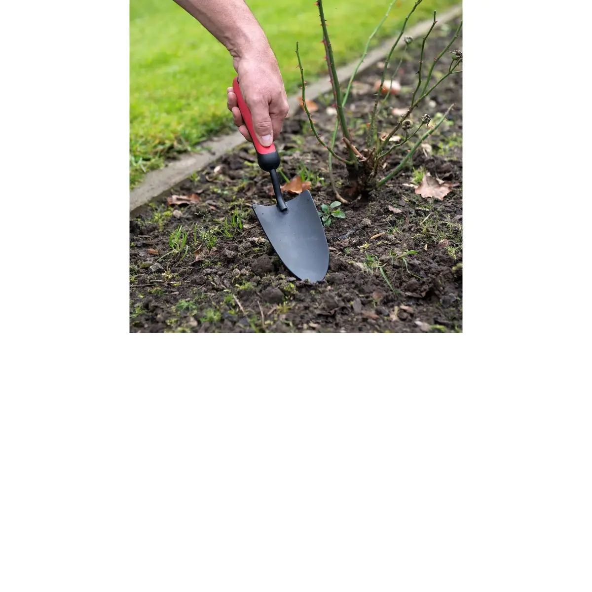 Large garden hand trowel