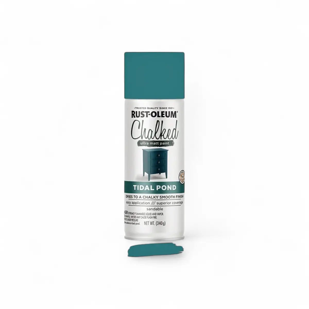 Chalked Ultra Matte Spray Paint - Tidal Pond - 340G