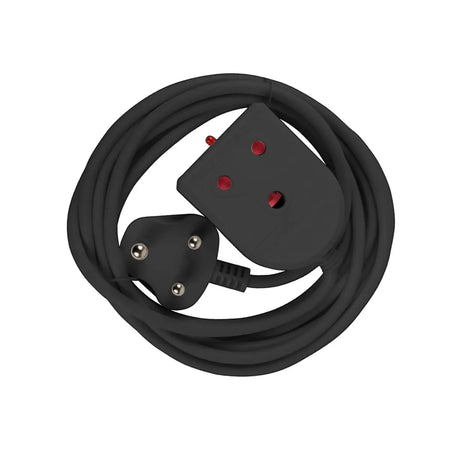 10 amp black extension cord