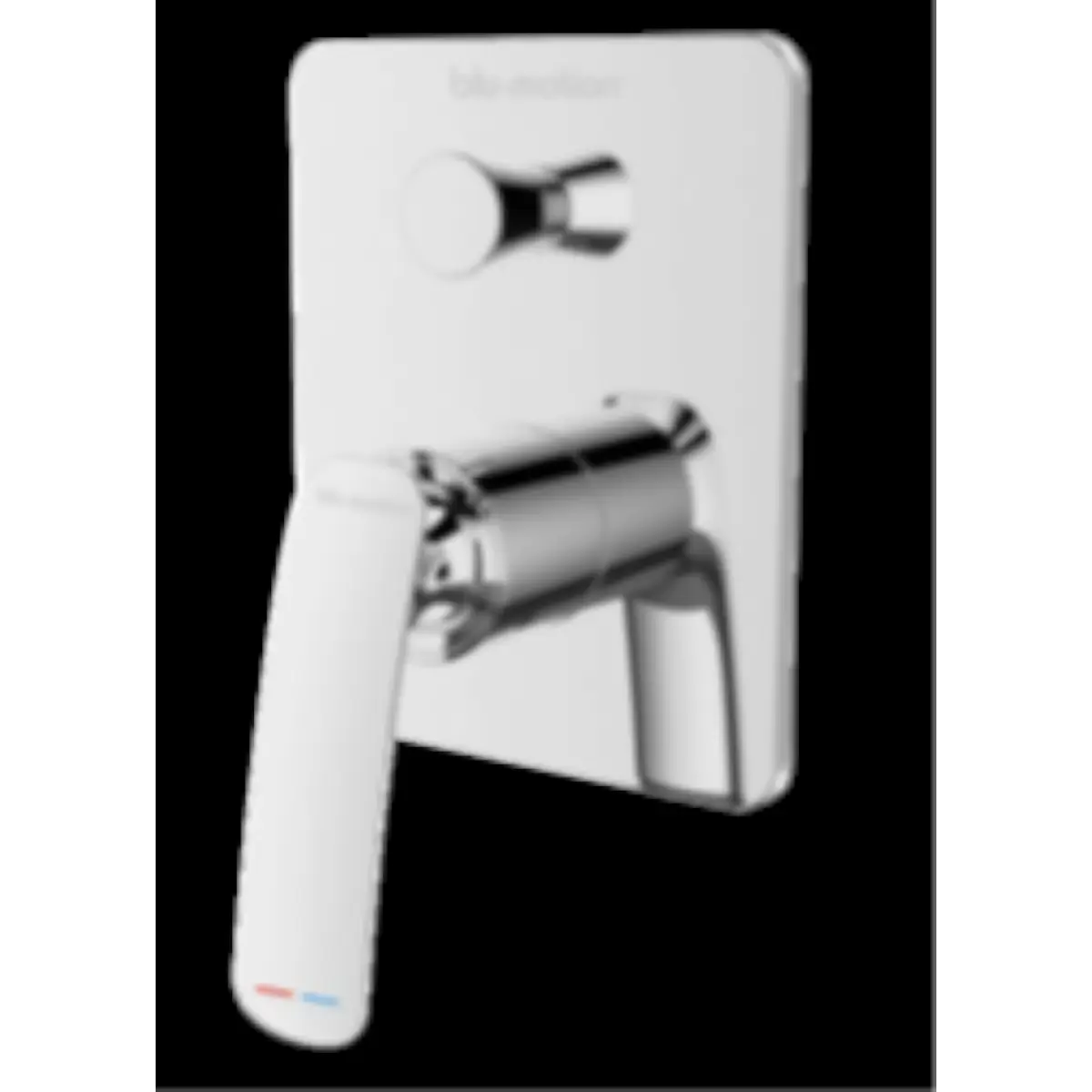 Shower diverter mixer valve