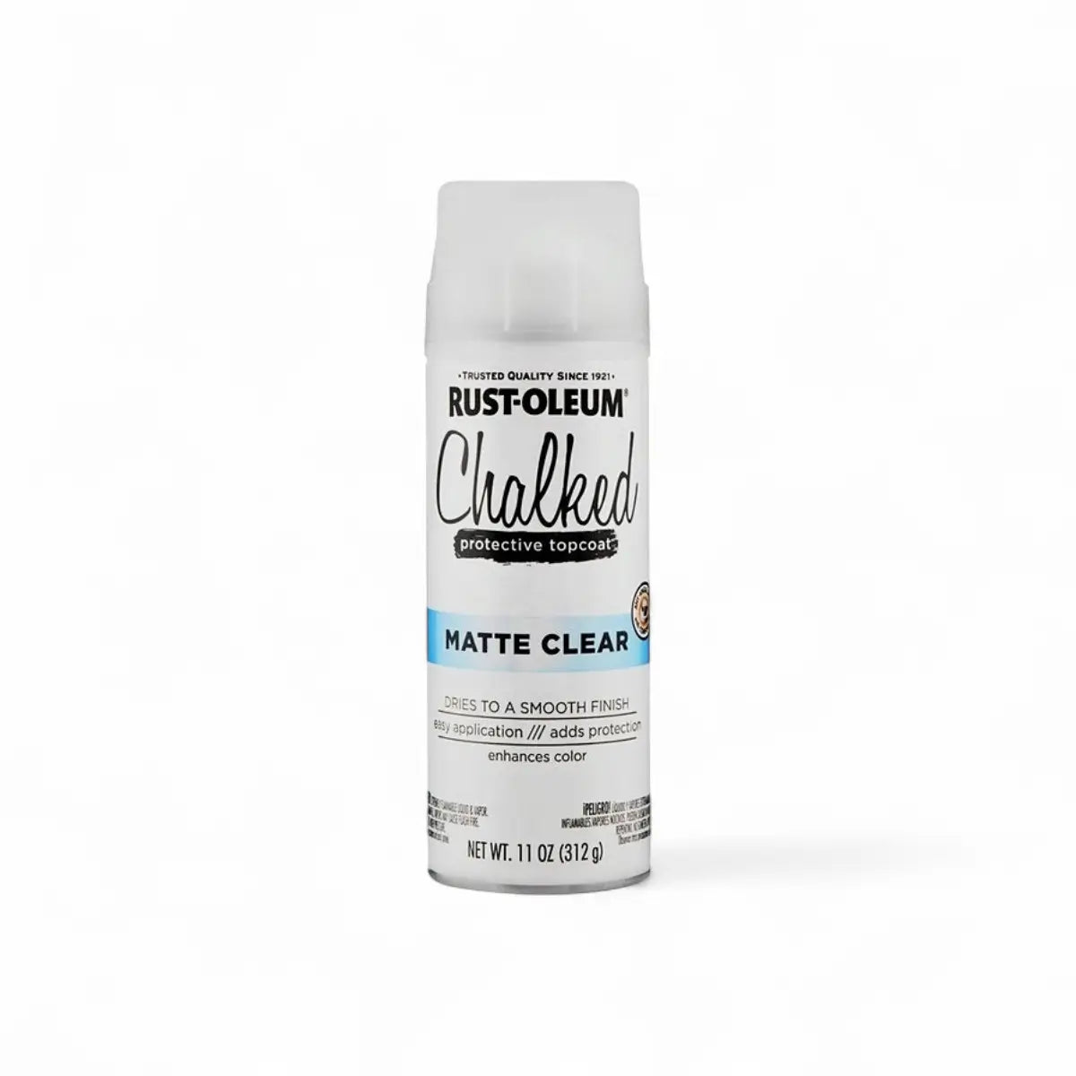 Chalked Ultra Matte Spray Paint - Clear Matte Protective Topcoat - 340G