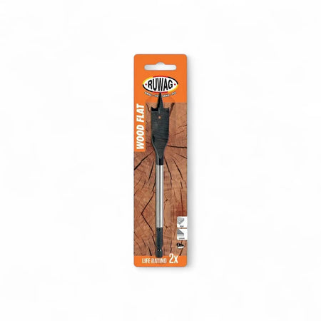Standard Flat Wood Drill Bit (Carded)