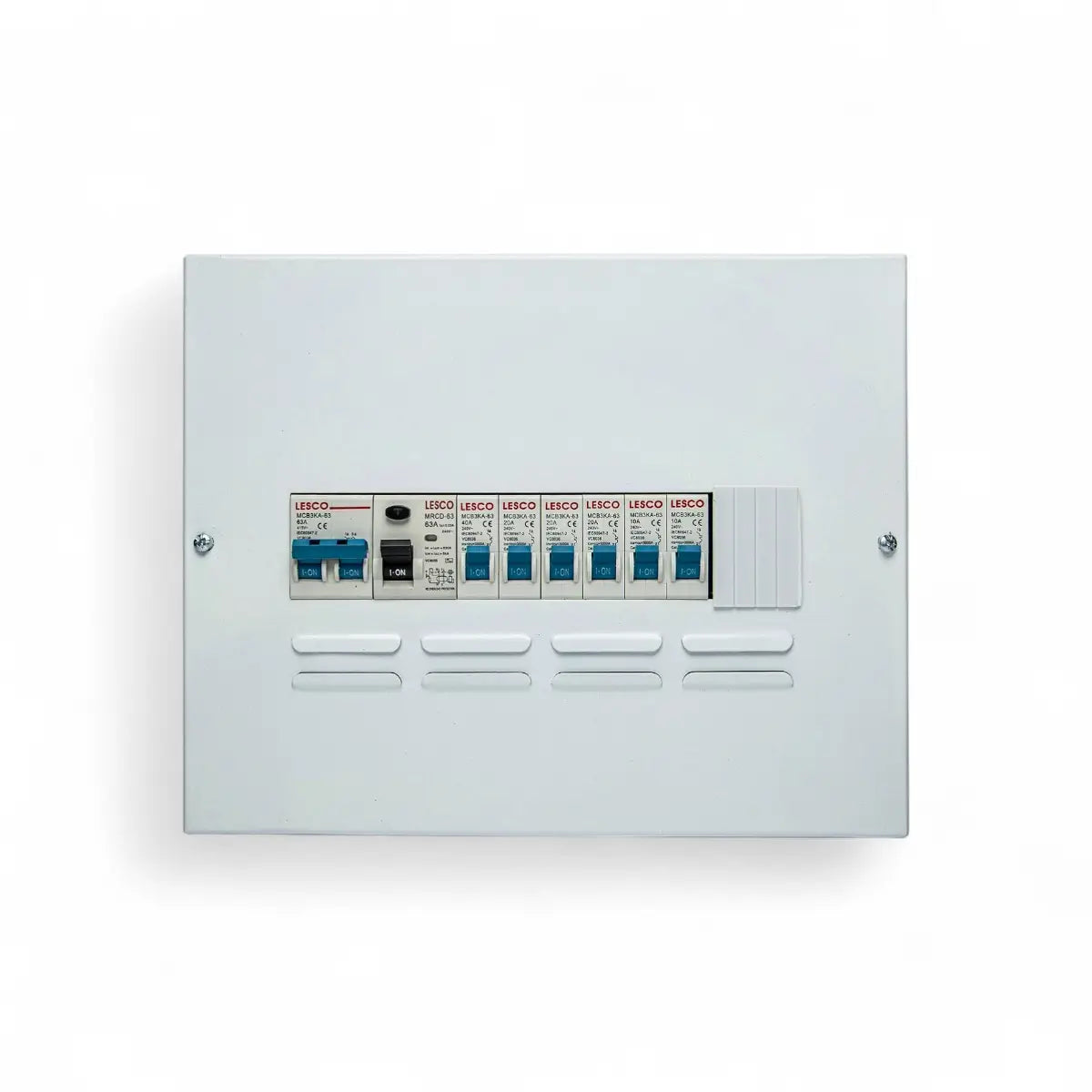 Lesco Board Db 12 Way Sc Flush Prepopulated Distribution Board