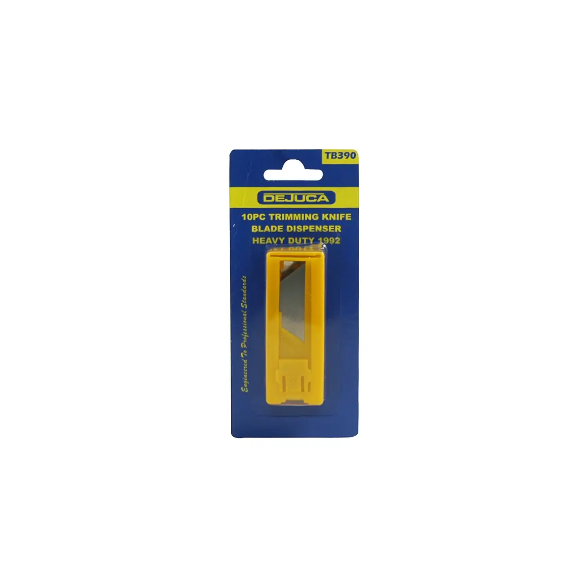 Trimming knife blade dispenser pack