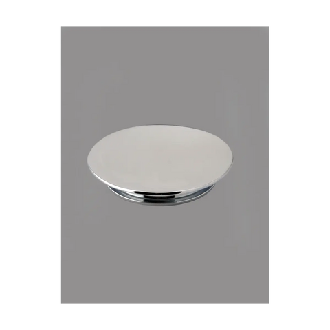 Chrome plated clicker waste cap