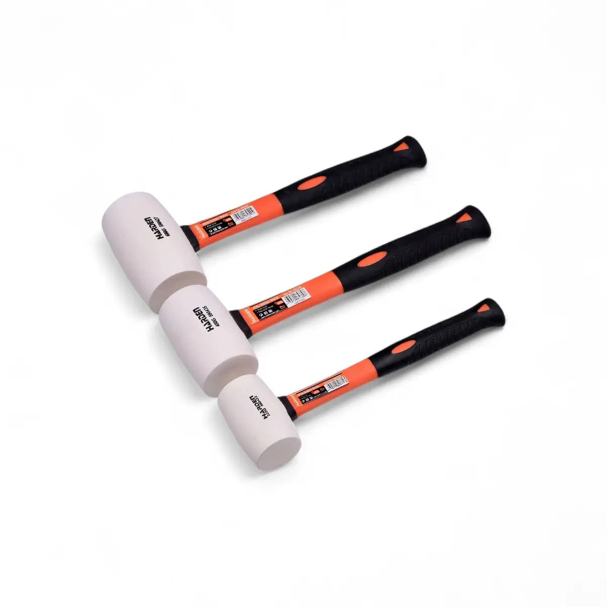 White Rubber Mallet With Fibreglass Handle - 450G