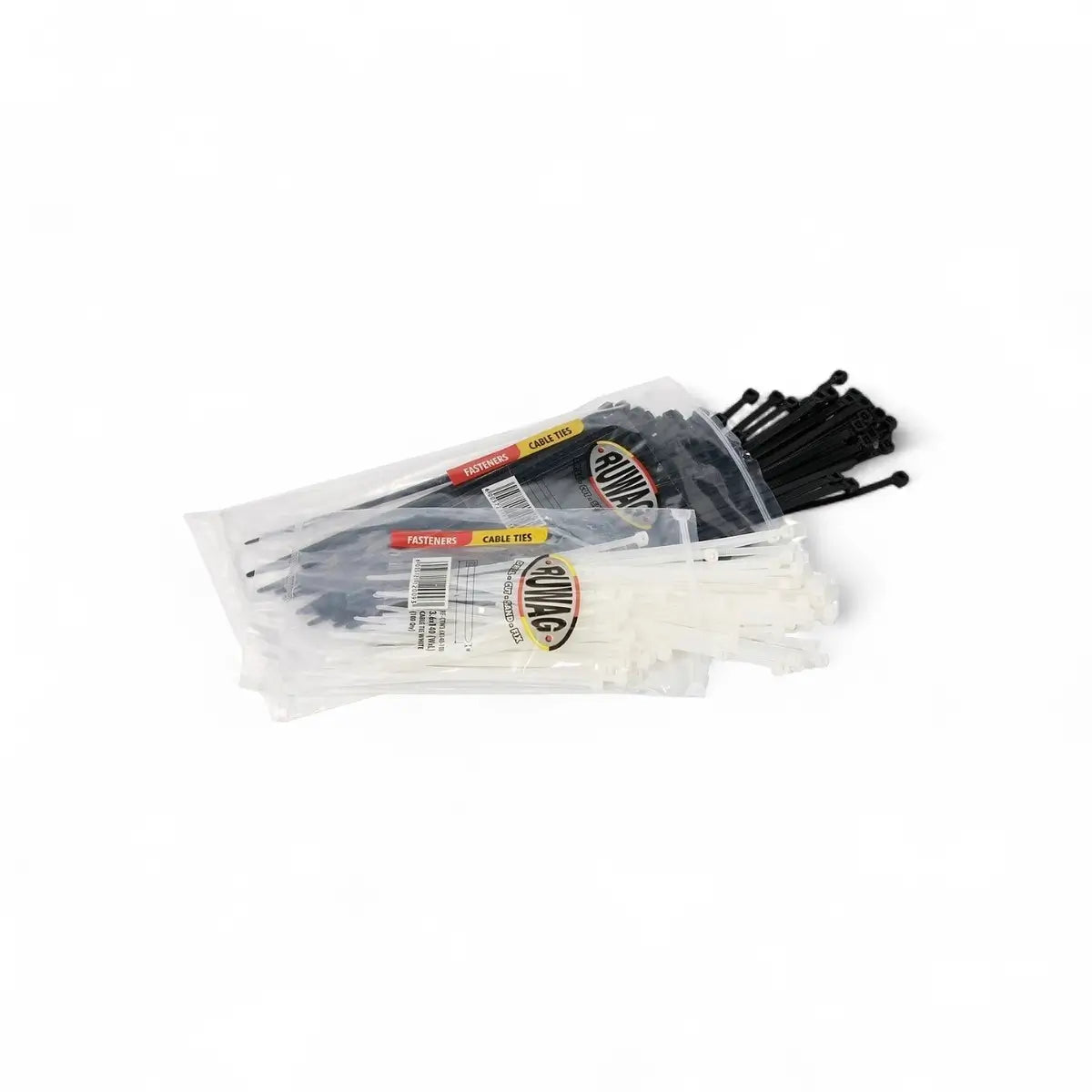 White Nylon Cable Ties (10-Pack)