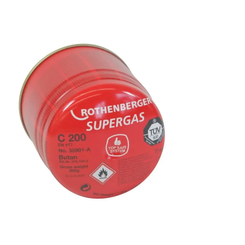 Rothenberger gas cartridge safety stop