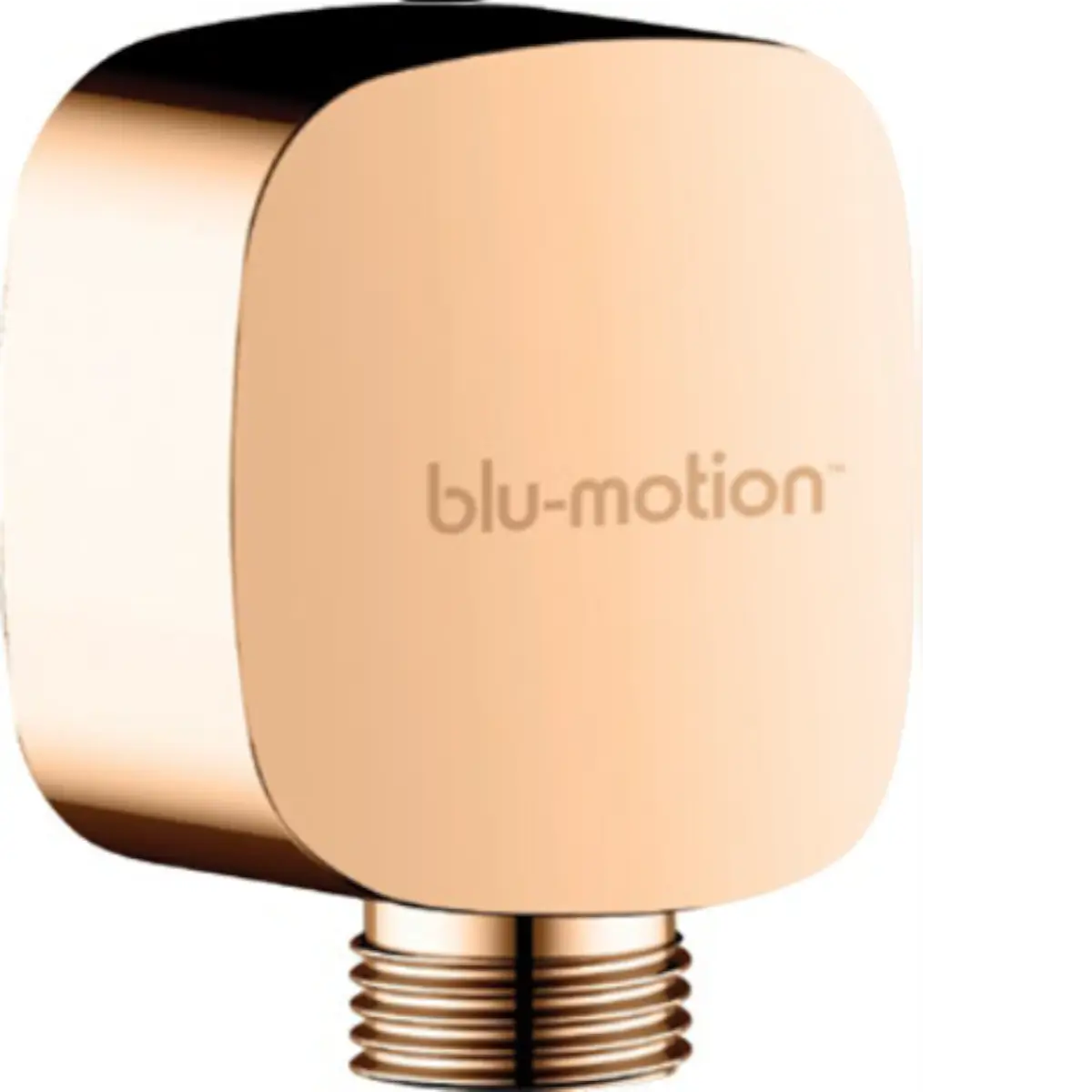 Rose gold square outlet elbow