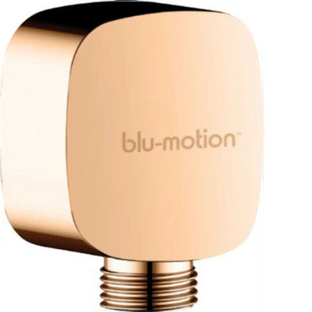Rose gold square outlet elbow