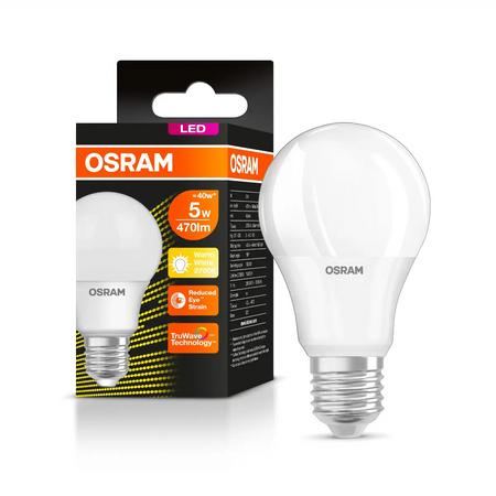 5W warm white E27 bulb