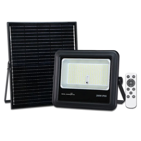 Solar LED floodlight 200W