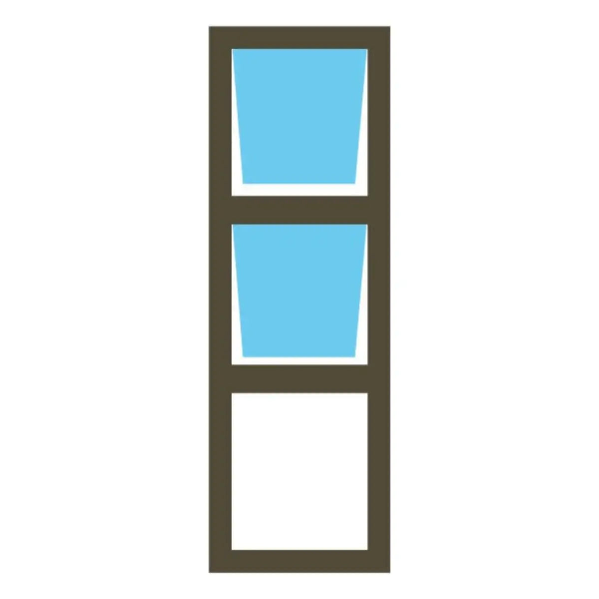Valuwin Bronze Sidelight Double Opener (600X2100) - Al's Hardware