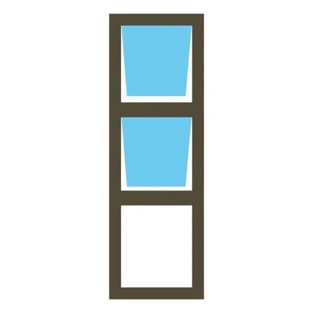 Valuwin Bronze Sidelight Double Opener (600X2100) - Al's Hardware