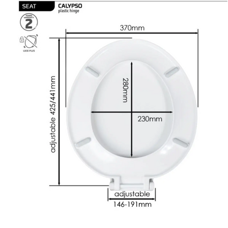 White toilet seat cover