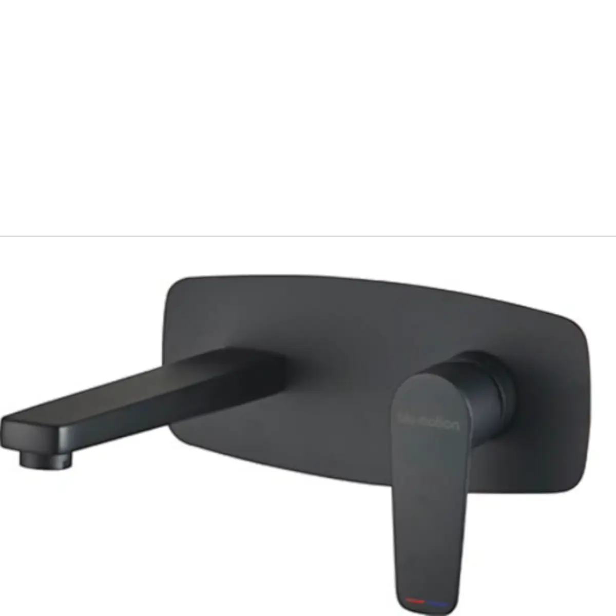 Luxury in wall basin mixer