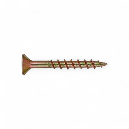 Yellow Passivated Chipboard Screw (25-Pack)