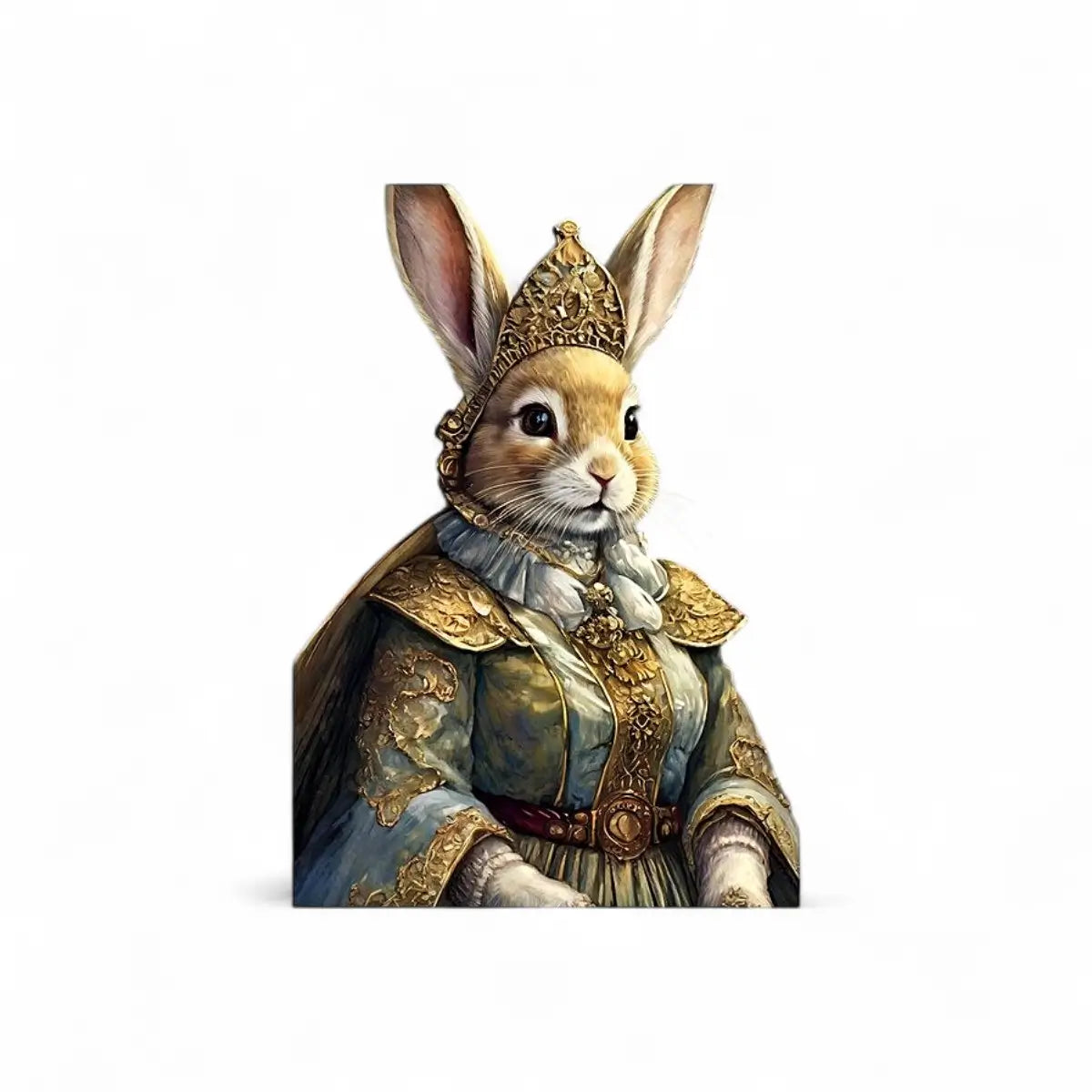 Tjhoko Paint Regal Rabbit Princess Lrg | 860X598 mm Decoupage Sheet