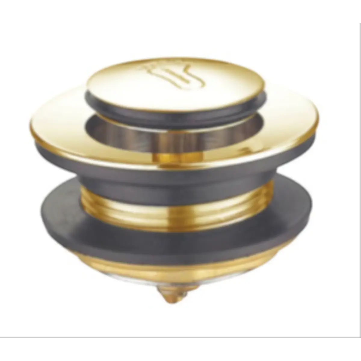 Brass bath pop up plug