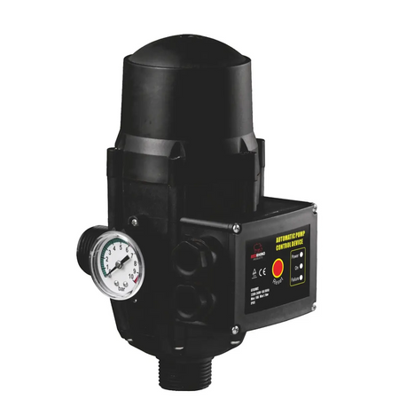 Water pump flow control switch