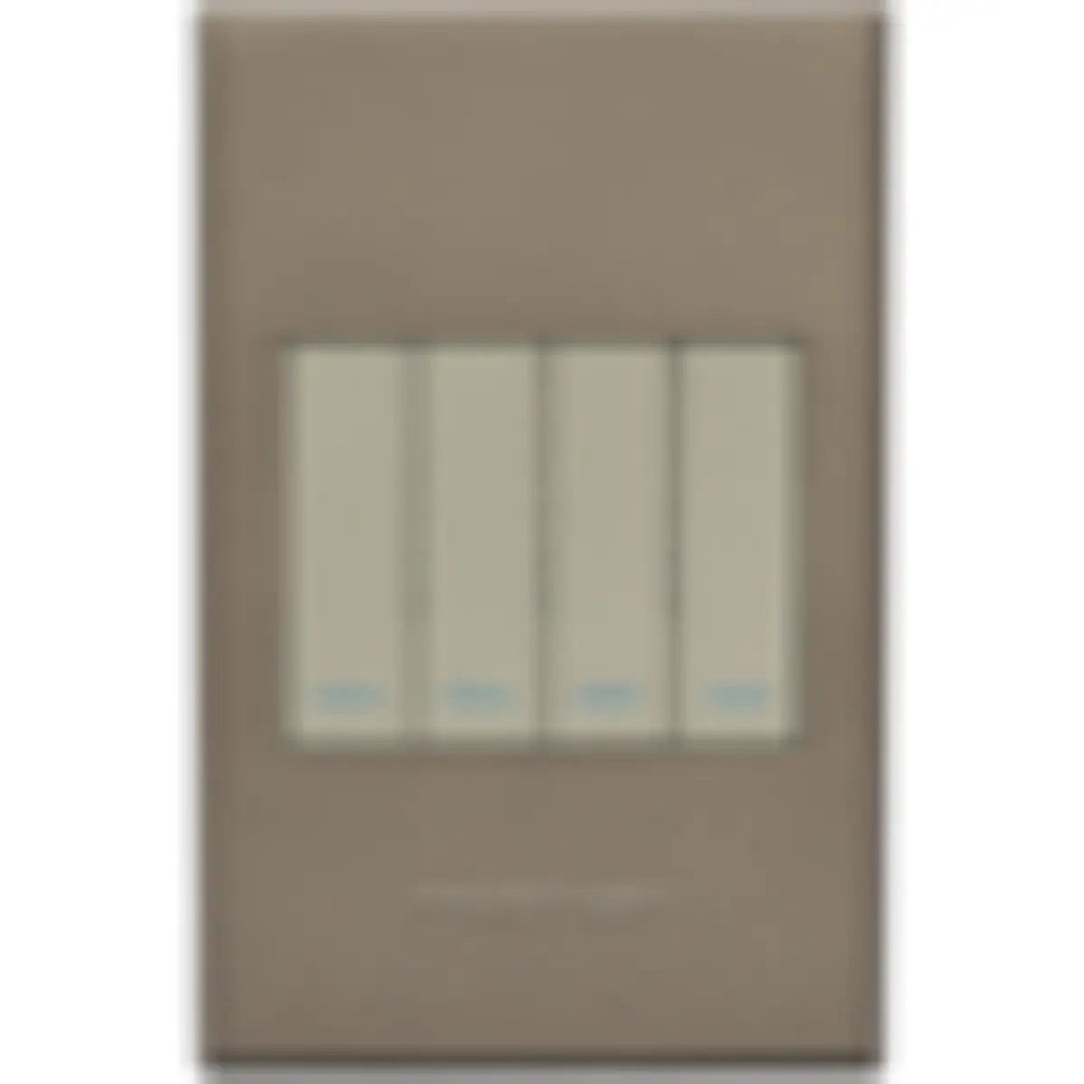 Four lever light switch