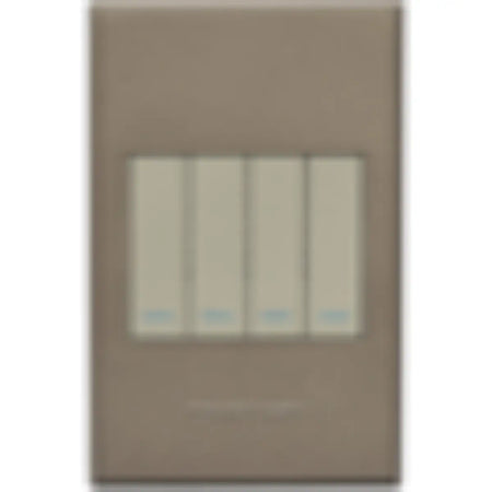 Four lever light switch